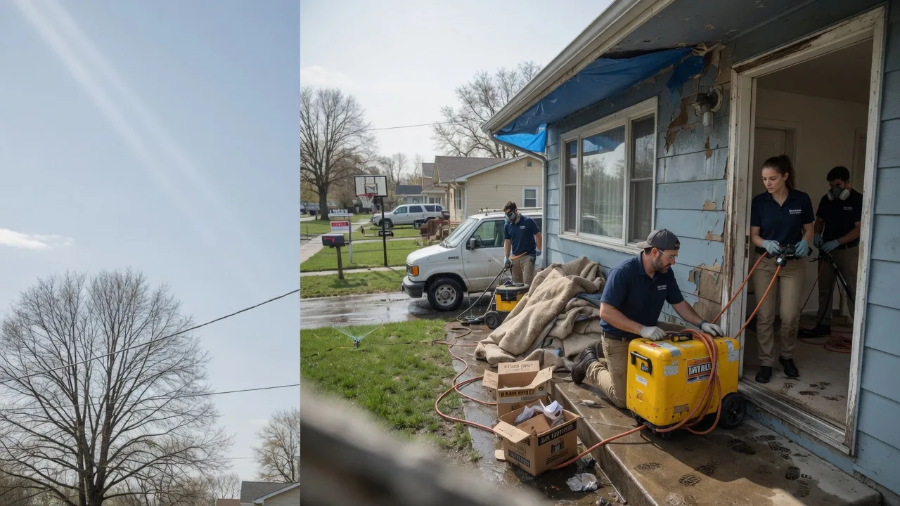 Basement Flood Cleanup in Big Rapids, MI near me